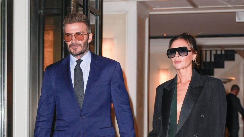 Victoria i David Beckhamowie