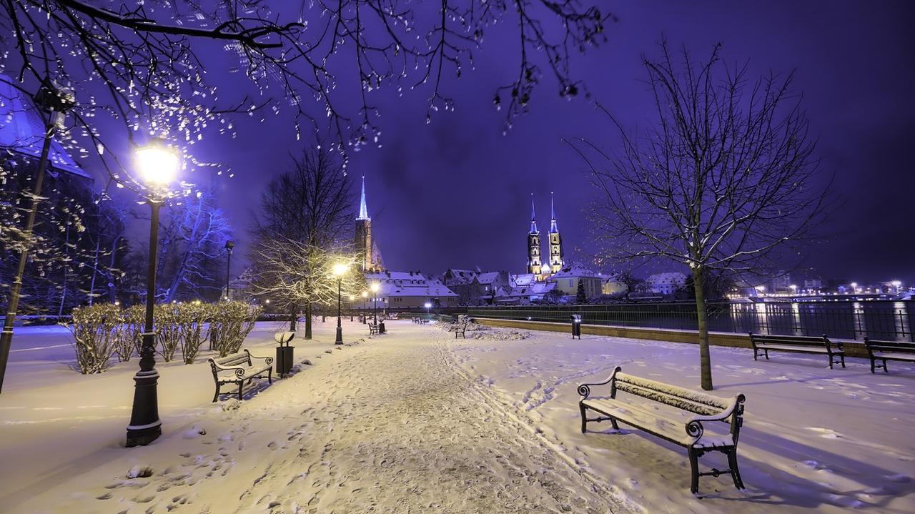 Wrocław zimą