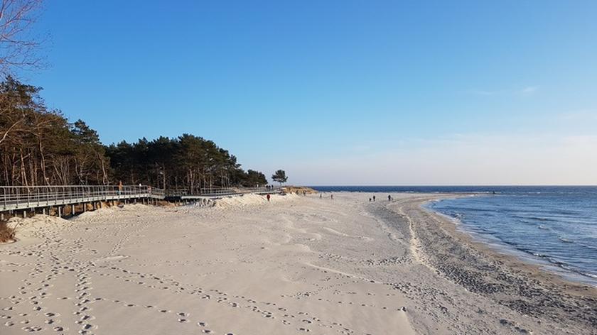 Bałtycka plaża 