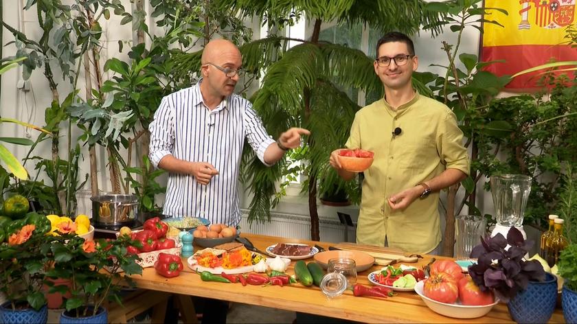 Adrian Stojewski w kuchni Dzień Dobry TVN