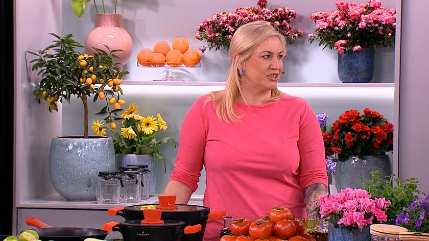 Sylwia Garska w kuchni Dzień Dobry TVN