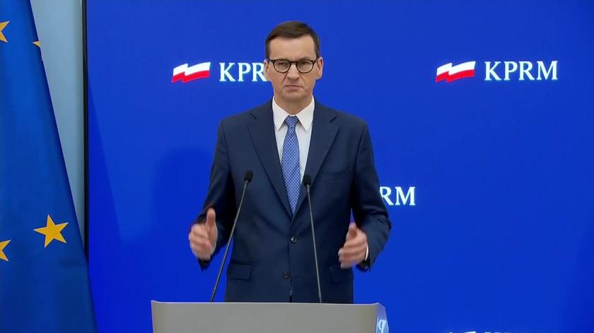 Premier Mateusz Morawiecki